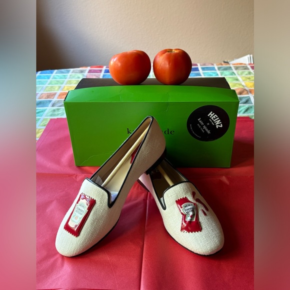 🥫🍅🥫HEINZ X KATE SPADE NEW YORK LOAFERS 🥫🍅🥫 NWT 🥫🍅🥫 - Picture 8 of 16